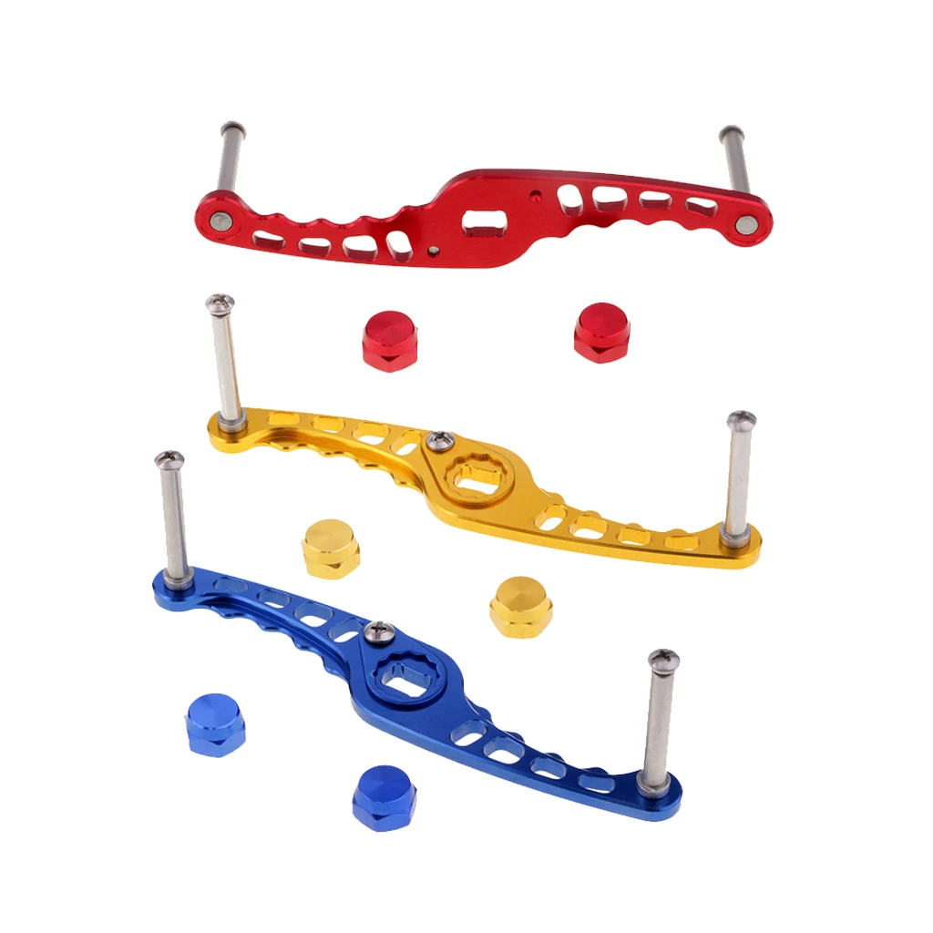 3pcs New Replacement Aluminium Alloy Fishing Reel Handle Accessories for D/S/A Baitcasting Reels
3pcs New Replacement Aluminium Alloy Fishing Reel Handle Accessories for D/S/A Baitcasting Reels