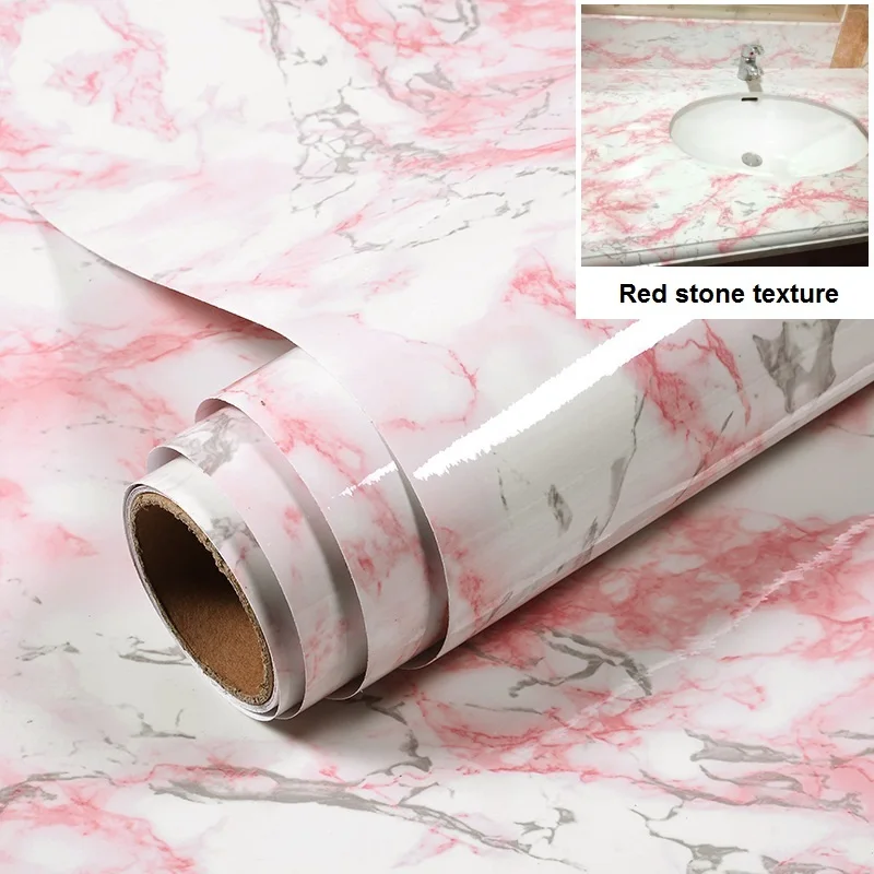 Marble Self Adhesive Wallpaper Kitchen Bathroom Pvc Waterproof Countertop Stickers Furniture Renovation Stickers Wall Coverings
Marble Self Adhesive Wallpaper Kitchen Bathroom Pvc Waterproof Countertop Stickers Furniture Renovation Stickers Wall Coverings