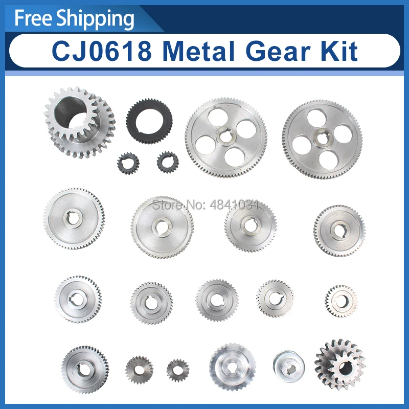 21pcs mini lathe gears/CJ0618-346B Metal Cutting Machine gears/Metal Gear Kit(Metric)
21pcs mini lathe gears/CJ0618-346B Metal Cutting Machine gears/Metal Gear Kit(Metric)
