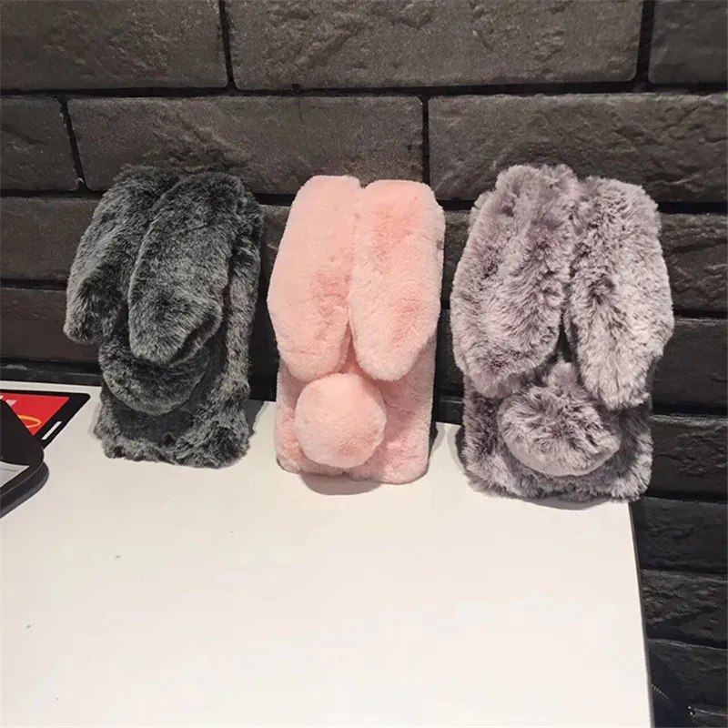 Fashion Fluffy Plush Fur Rabbit Warm Phone Cases For iPhone X 8 7 6S Plus Cases Fur Rabbit Diamond Cover Soft TPU Fundas Coque
Fashion Fluffy Plush Fur Rabbit Warm Phone Cases For iPhone X 8 7 6S Plus Cases Fur Rabbit Diamond Cover Soft TPU Fundas Coque