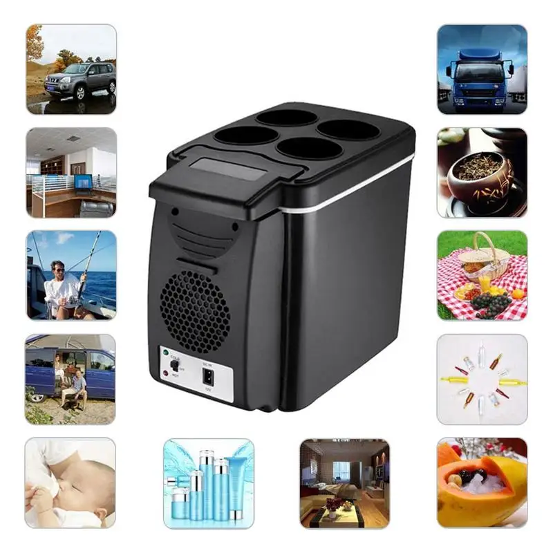 Car Mini Refrigerator 12V 6L/8L Lightweight Dual-Use Insulated Cooler Box Container Interior Supplies Accessories
Car Mini Refrigerator 12V 6L/8L Lightweight Dual-Use Insulated Cooler Box Container Interior Supplies Accessories