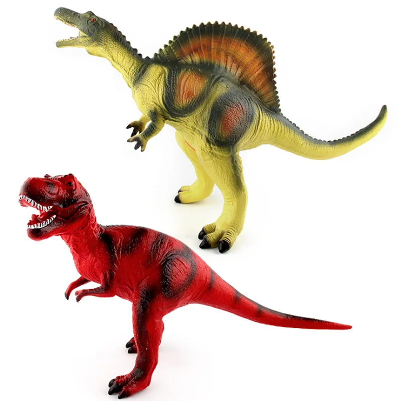 Большая модель динозавра игрушки динозавр Юрского периода с эмалью хлопковый
