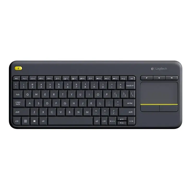 Беспроводная сенсорная клавиатура Logitech K400 Plus с тачпадом, сенсорная панель Uniflying Tech для ПК, ноутбука, Android, Smart TV, HTPC
Беспроводная сенсорная клавиатура Logitech K400 Plus с тачпадом, сенсорная панель Uniflying Tech для ПК, ноутбука, Android, Smart TV, HTPC