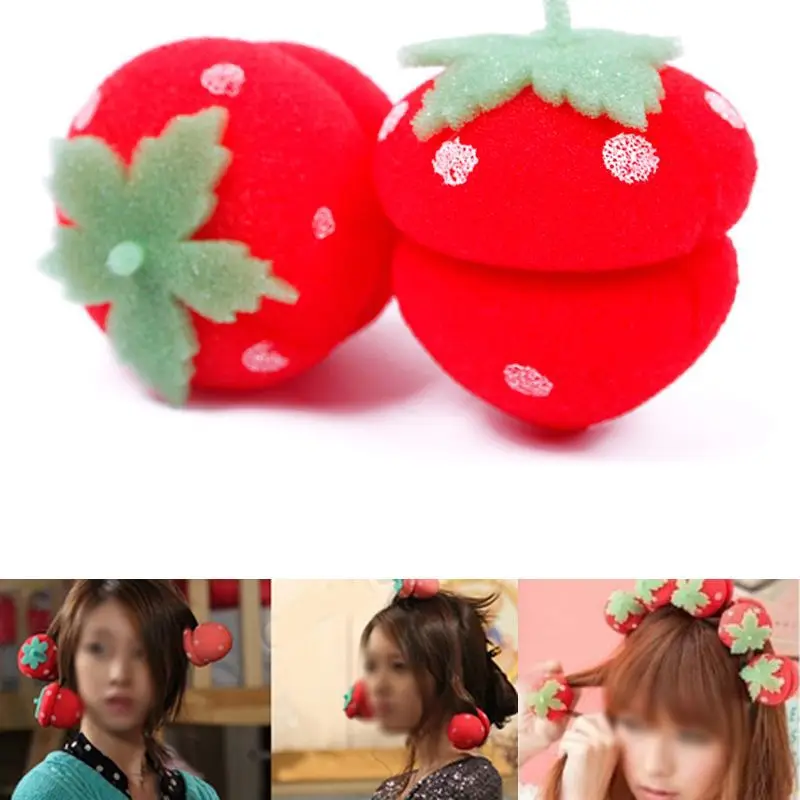 12x Strawberry Balls Hair Care Soft Sponge Rollers Curlers Lovely DIY Tool Personal Lovely Hair Styling Curlers Tools
12x Strawberry Balls Hair Care Soft Sponge Rollers Curlers Lovely DIY Tool Personal Lovely Hair Styling Curlers Tools