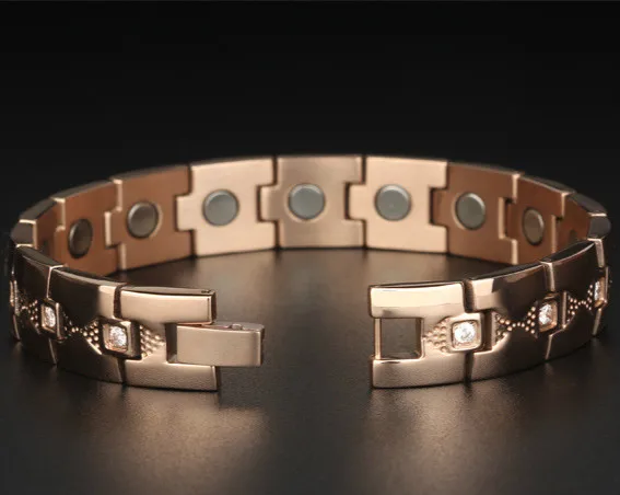 Titanium Magnetic Bracelet Germanium Negative Ion FIR Romantic Style Gift Women Men Bracelets
Titanium Magnetic Bracelet Germanium Negative Ion FIR Romantic Style Gift Women Men Bracelets