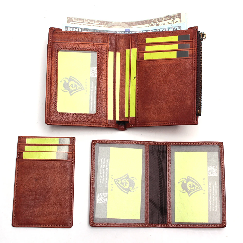 Men's Handmade Wipe Color Wallet Detachable Multi-Function Leather Large-Capacity Small
Men's Handmade Wipe Color Wallet Detachable Multi-Function Leather Large-Capacity Small
