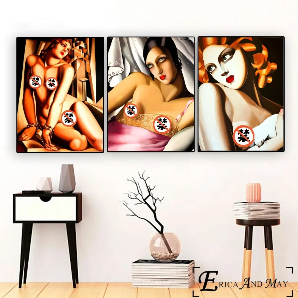 Tamara de Lempicka Sexy Lady Vintage Posters And Prints Canvas Oil Painting Wall Art Murals Pictures For Living Room Home Decor
Tamara de Lempicka Sexy Lady Vintage Posters And Prints Canvas Oil Painting Wall Art Murals Pictures For Living Room Home Decor