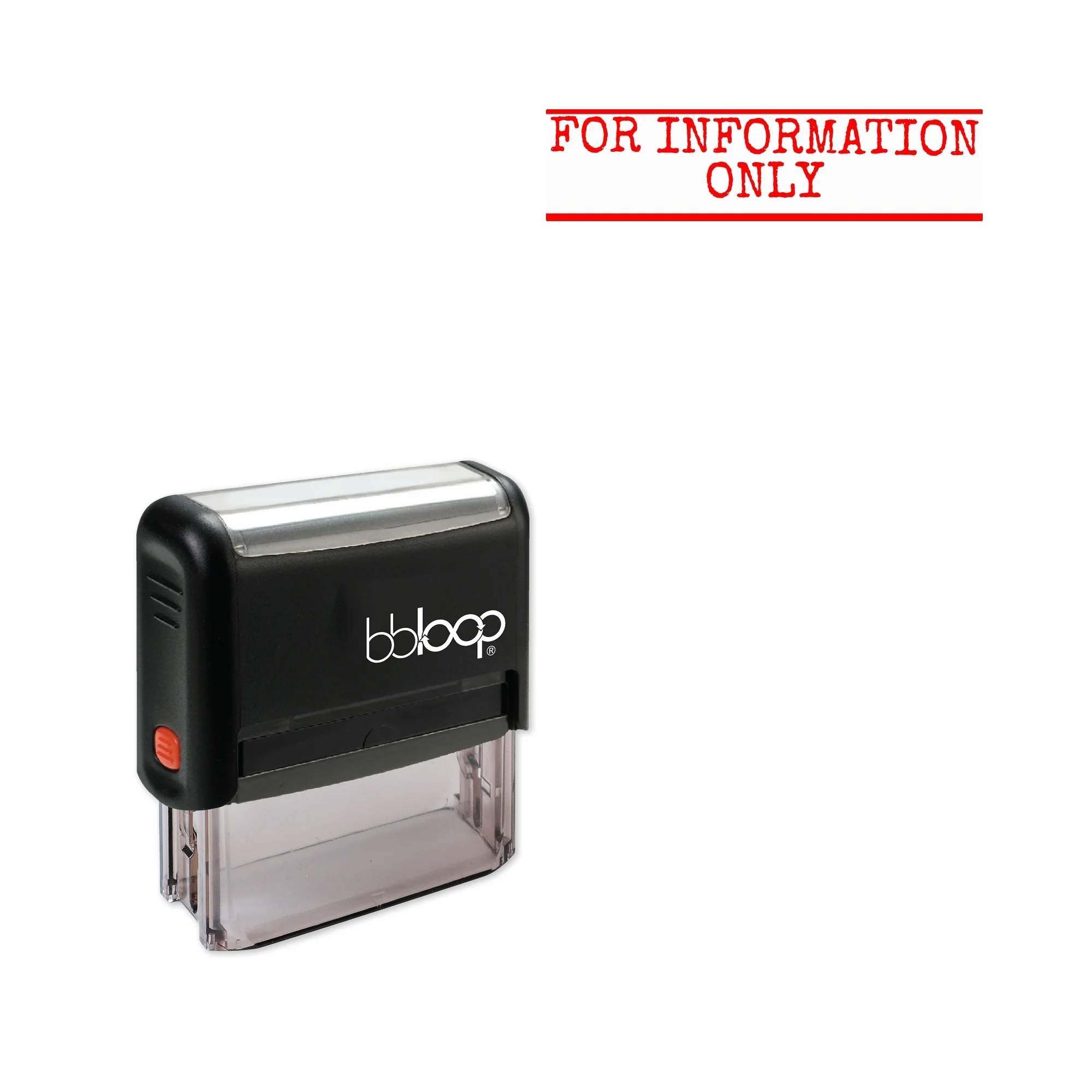 Bbloop 'FOR INFORMATION ONLY' самоклеящаяся офисная печать, прямоугольный стиль печатной машинки
Bbloop 'FOR INFORMATION ONLY' самоклеящаяся офисная печать, прямоугольный стиль печатной машинки