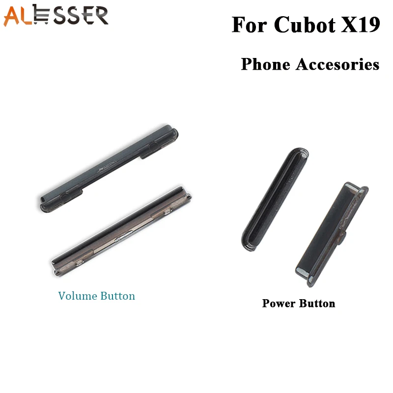 Alesser для Cubot X19 Кнопка питания регулировки громкости в сборке запасные части