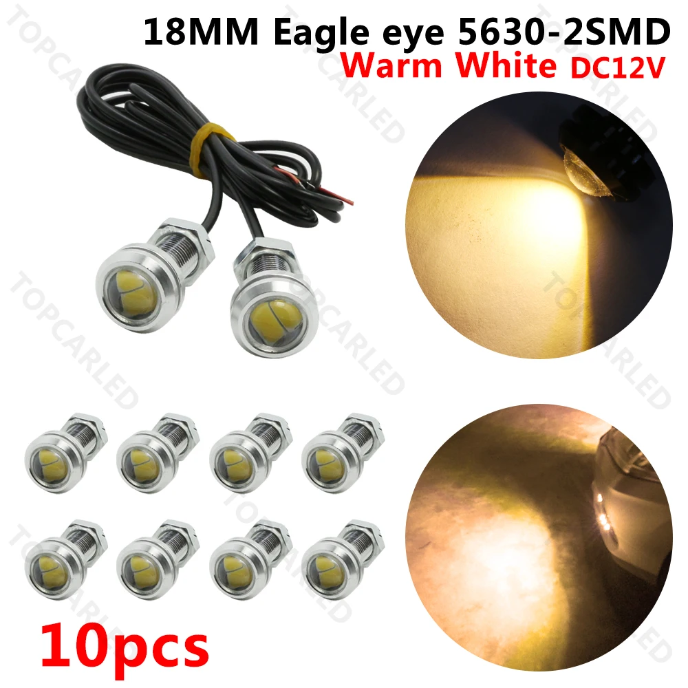 10/12/20/50pcs 18mm Eagle Eye LED DRL 5630 2 SMD Daytime Running Lights Automobile Car Work Parking Taillight Fog lamp DC 12V
10/12/20/50pcs 18mm Eagle Eye LED DRL 5630 2 SMD Daytime Running Lights Automobile Car Work Parking Taillight Fog lamp DC 12V