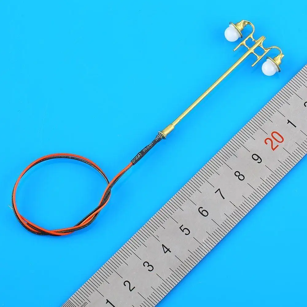 10pcs 3V/12V 1:76~1:120 Copper Model Railway Train Lamp Post Street Lights HO Scale Lighting
10pcs 3V/12V 1:76~1:120 Copper Model Railway Train Lamp Post Street Lights HO Scale Lighting
