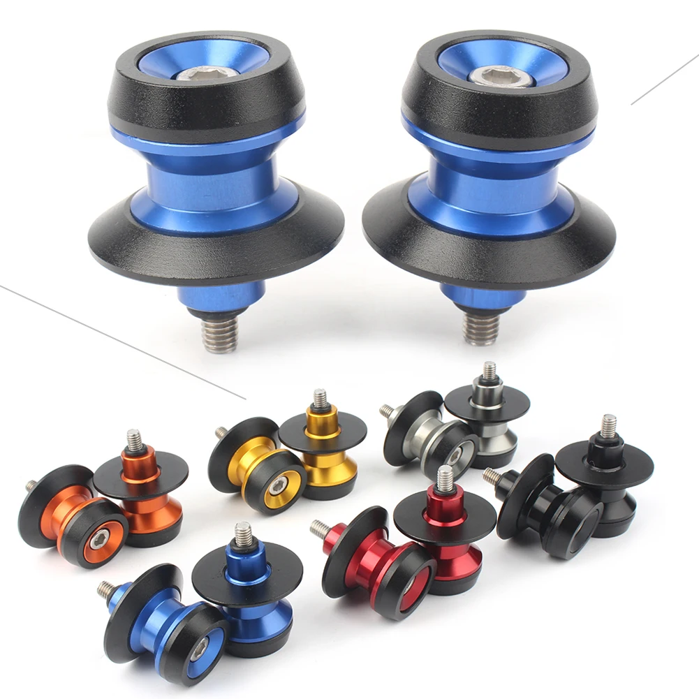 Universal Motorbike 6mm Swing Arm Spool Stand Screw Slider for Yamaha YZF R1 R3 R6 MT-09 MT10 FZ6R FZ6 FZ1 MT07 MT09 Tracer etc
Universal Motorbike 6mm Swing Arm Spool Stand Screw Slider for Yamaha YZF R1 R3 R6 MT-09 MT10 FZ6R FZ6 FZ1 MT07 MT09 Tracer etc