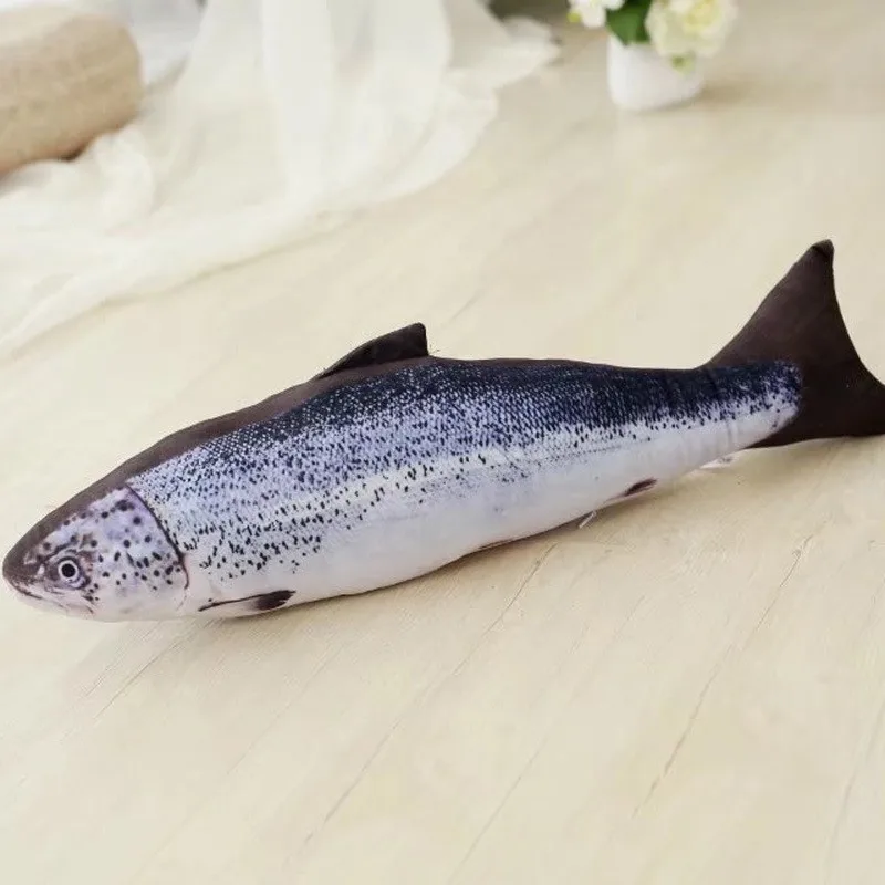 3D Creative Simulation salmon Fish Plush Toys Stuffed Plush Cartoon Dolls Gifts 40cm 60cm 80cm 90cm Christmas Gifts
3D Creative Simulation salmon Fish Plush Toys Stuffed Plush Cartoon Dolls Gifts 40cm 60cm 80cm 90cm Christmas Gifts