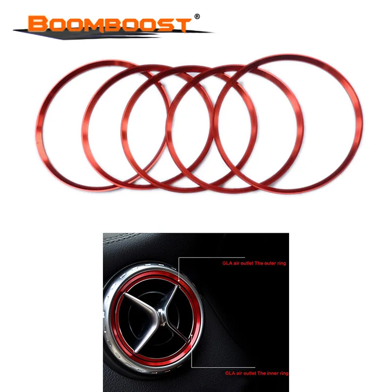 5 pcs Air Condition Air Vent Outlet Ring Cover Trim Decoration FOR B/enz GLA class A B CLA class Accessories
5 pcs Air Condition Air Vent Outlet Ring Cover Trim Decoration FOR B/enz GLA class A B CLA class Accessories