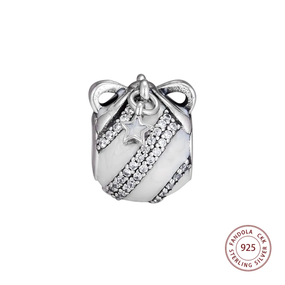 CKK Genuine 925 Sterling Silver Limited Edition Christmas Ornament Charms Beads for Jewelry Making Fits Original Bracelet Bijoux
CKK Genuine 925 Sterling Silver Limited Edition Christmas Ornament Charms Beads for Jewelry Making Fits Original Bracelet Bijoux