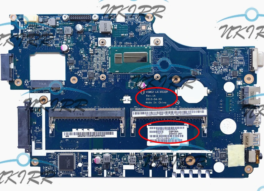 V5WE2 LA-9532P NBMFM11006 NBMFM1100A NB.MFM11.006 NB.MFM11.00A I3 CPU Onboard Motherboard for Acer E1-572 E1-532 E1-532P P255-M
V5WE2 LA-9532P NBMFM11006 NBMFM1100A NB.MFM11.006 NB.MFM11.00A I3 CPU Onboard Motherboard for Acer E1-572 E1-532 E1-532P P255-M