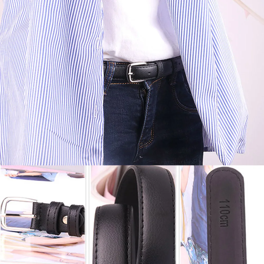 Fashion PU leather Women Black Belt High Quality Harajuku female Waistband Metal Pin Buckle Jeans Thin Belt Waist Belt 85-125cm
Fashion PU leather Women Black Belt High Quality Harajuku female Waistband Metal Pin Buckle Jeans Thin Belt Waist Belt 85-125cm