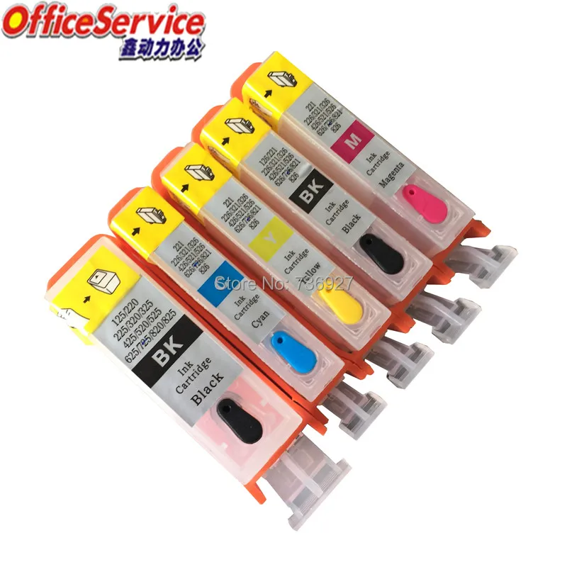 PGI-125 CLI-126 PGI125 CLI126 Refillable ink Cartridge For Canon IP4810 IP4910 IX6510 MG5210 MG5310 MG6110 MG6210 printer
PGI-125 CLI-126 PGI125 CLI126 Refillable ink Cartridge For Canon IP4810 IP4910 IX6510 MG5210 MG5310 MG6110 MG6210 printer