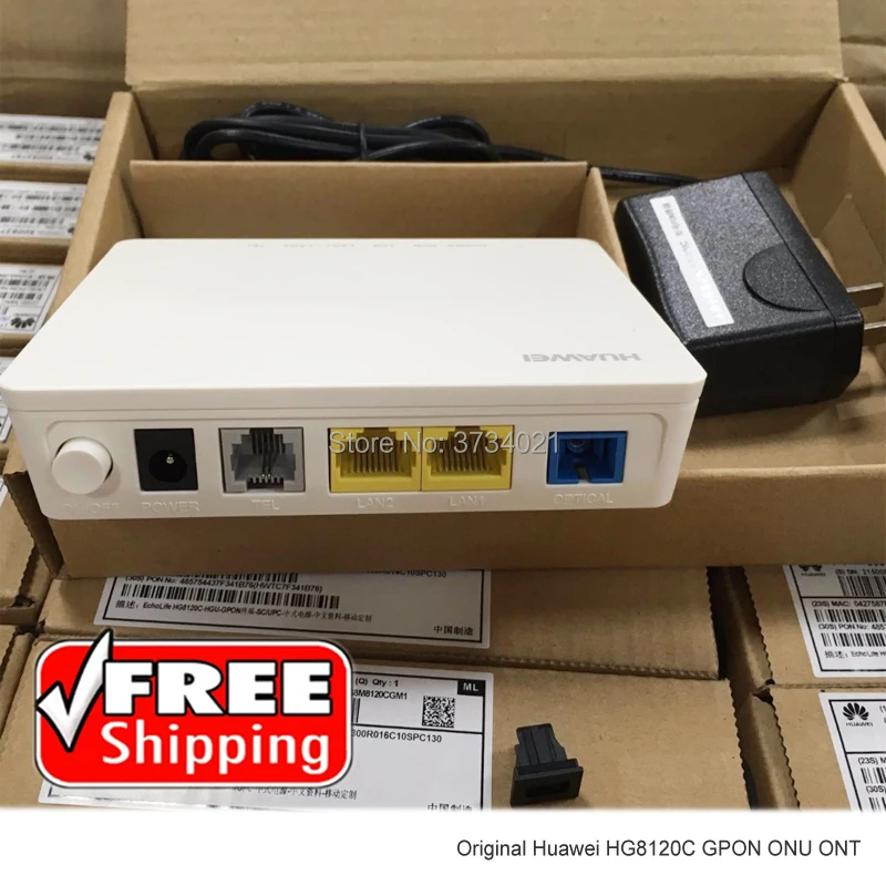 Волоконно-оптический маршрутизатор Huawei HG8120C 1GE + 1FE + 1 порт ONU ONT Gpon модем VIOP Huawei
Волоконно-оптический маршрутизатор Huawei HG8120C 1GE + 1FE + 1 порт ONU ONT Gpon модем VIOP Huawei