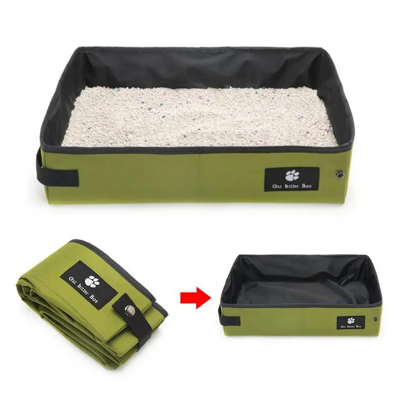 High-grade Cat Litter Box Folding Waterproof Pet Litters Carrier Box Small Dog Toilet Outdoor
High-grade Cat Litter Box Folding Waterproof Pet Litters Carrier Box Small Dog Toilet Outdoor