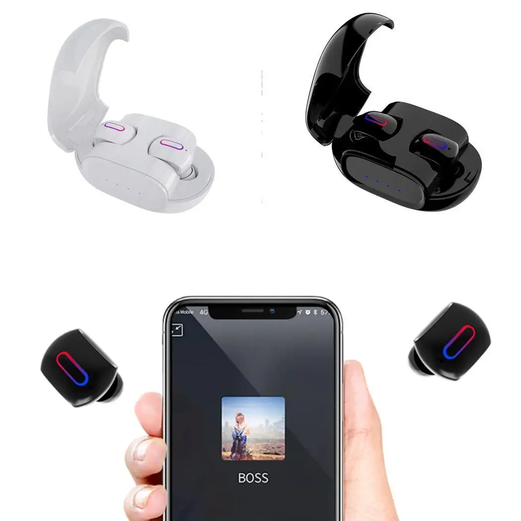 Wireless Bluetooth Hifi Headset Stereo In-Ear 6 32 Earbuds Earphone with Casual 90-110 4.5-5 IPX5 Charging Box | Электроника