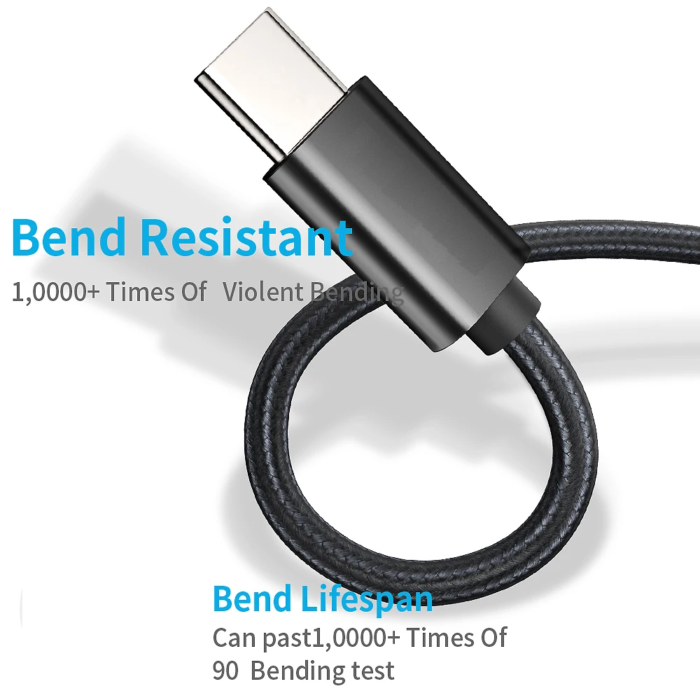 Кабель usb type C для samsung Galaxy S10 S9 S8 Plus Xiaomi huawei LG Быстрая зарядка USB зарядное устройство