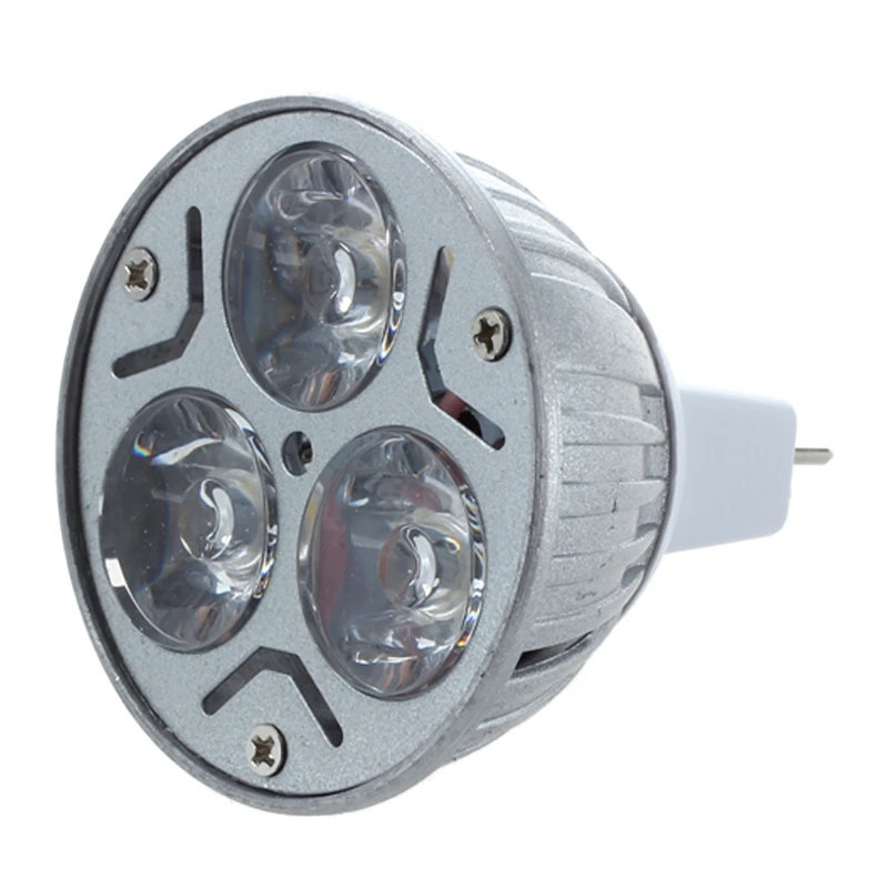 3 светодиодные лампочки MR16 лампочка с теплым белым светом