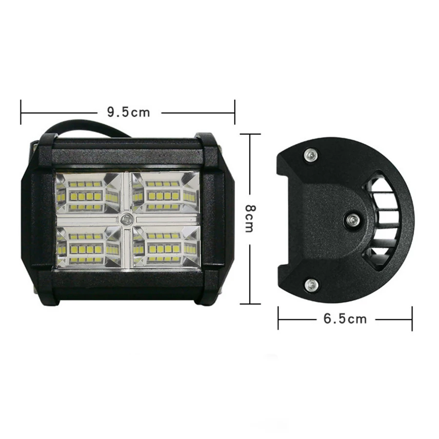 3.75 Inch Light Bar Flood light Work Lights 80W 8000 Lumens Super Bright Offroad Driving Fog Lights for Truck Motorcycle Van
3.75 Inch Light Bar Flood light Work Lights 80W 8000 Lumens Super Bright Offroad Driving Fog Lights for Truck Motorcycle Van