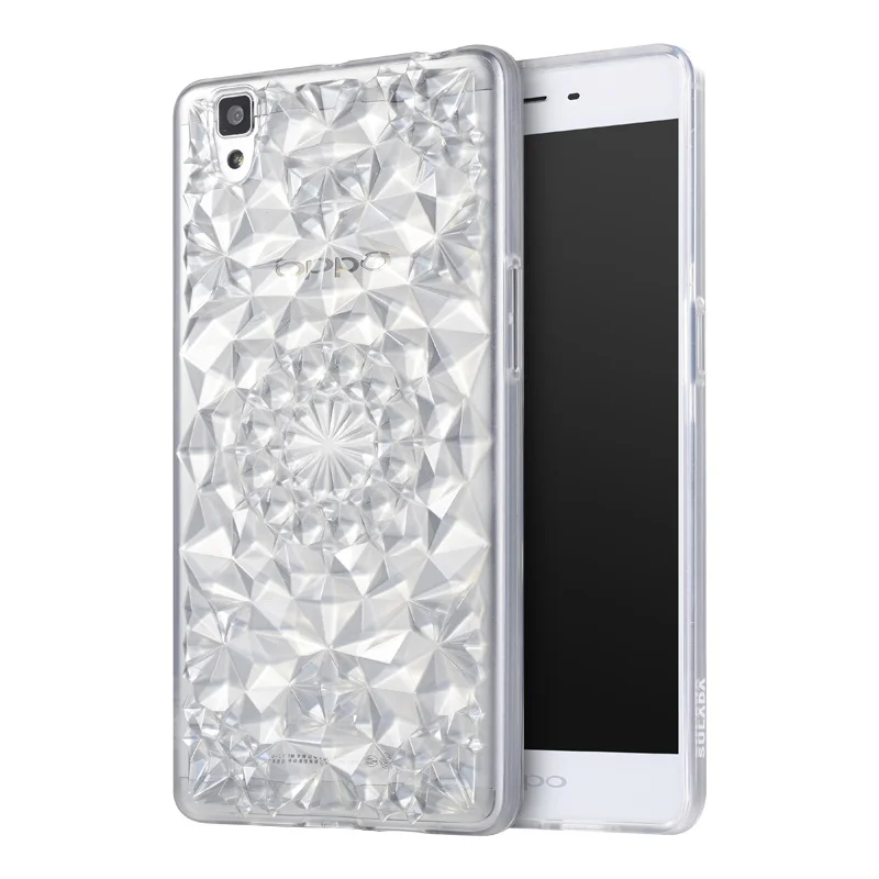 3D чехол с алмазной текстурой чехлы для мобильных телефонов oppo R9S/R9SP/R9P/A59/A57 TPU + PC