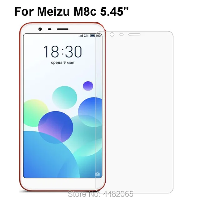 Закаленное стекло для Meizu M8C M 8C защитный чехол экрана на M810 M810H M810L стеклянный