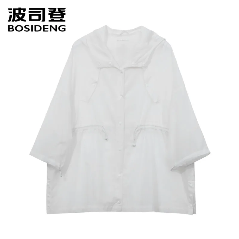 Bosideng women loose casual fashion hooded trumpet sleeve short jacket cloak oversize outwear B90521202
Bosideng women loose casual fashion hooded trumpet sleeve short jacket cloak oversize outwear B90521202