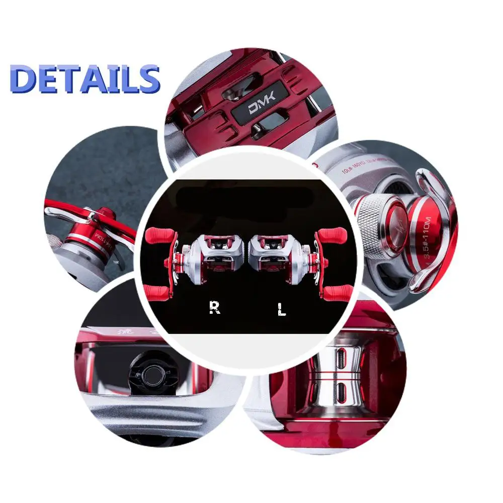 Mounchain Metal Fishing Wheel Reel 9+1BB 7.2:1 Speed ratio Stainless Steel Bearings Fishing Wheel 5kg power load
Mounchain Metal Fishing Wheel Reel 9+1BB 7.2:1 Speed ratio Stainless Steel Bearings Fishing Wheel 5kg power load