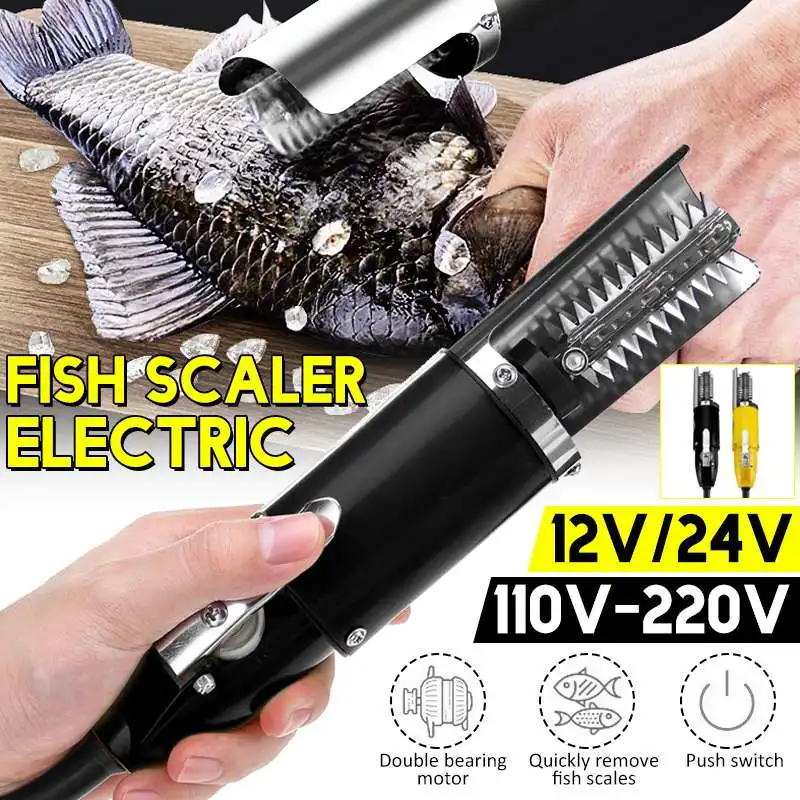 120W Cordless Electric Fish Scaler Cleaner Fish Scale Remover Machine Scale Scraper Descaler Fish Knife Peeler Seafood Tool
120W Cordless Electric Fish Scaler Cleaner Fish Scale Remover Machine Scale Scraper Descaler Fish Knife Peeler Seafood Tool