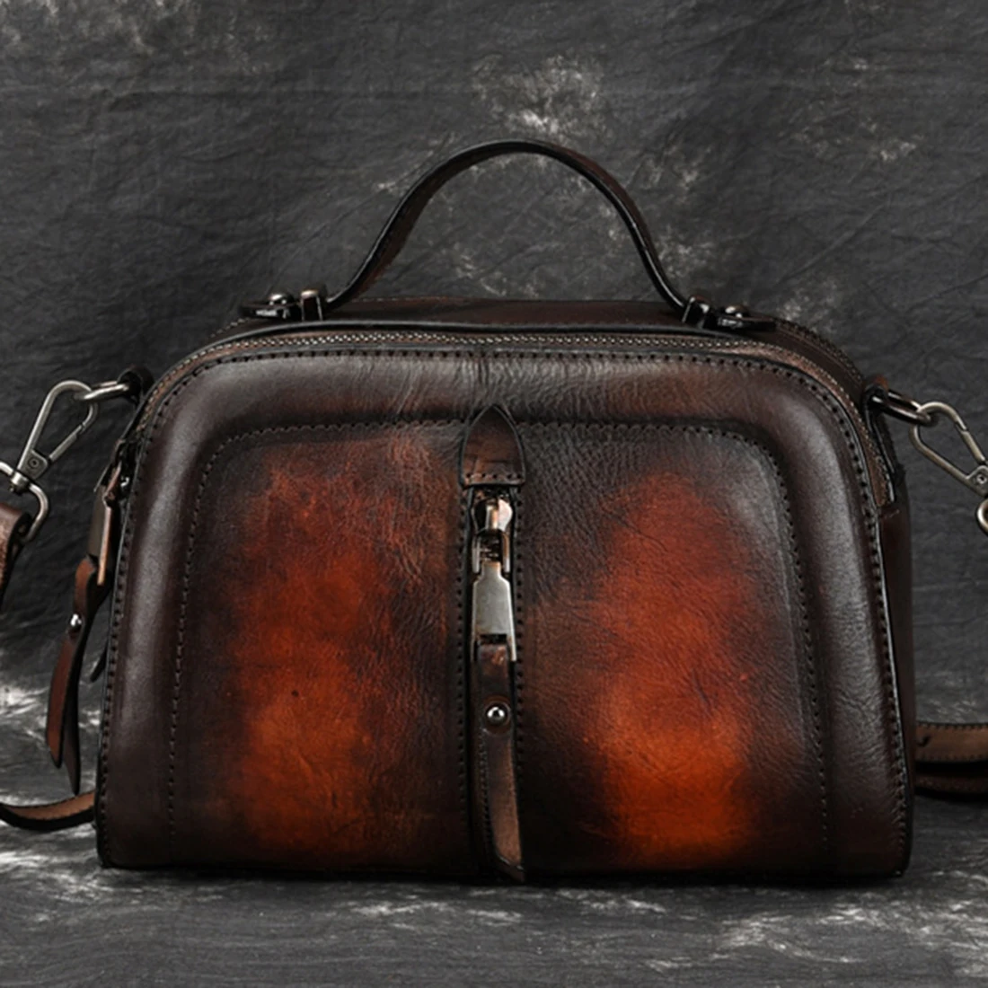 High Quality Genuine Leather Shoulder Messenger Bag Tote Handbag Vintage Design Women Real Cowhide Cross body Top Handle Bags
High Quality Genuine Leather Shoulder Messenger Bag Tote Handbag Vintage Design Women Real Cowhide Cross body Top Handle Bags
