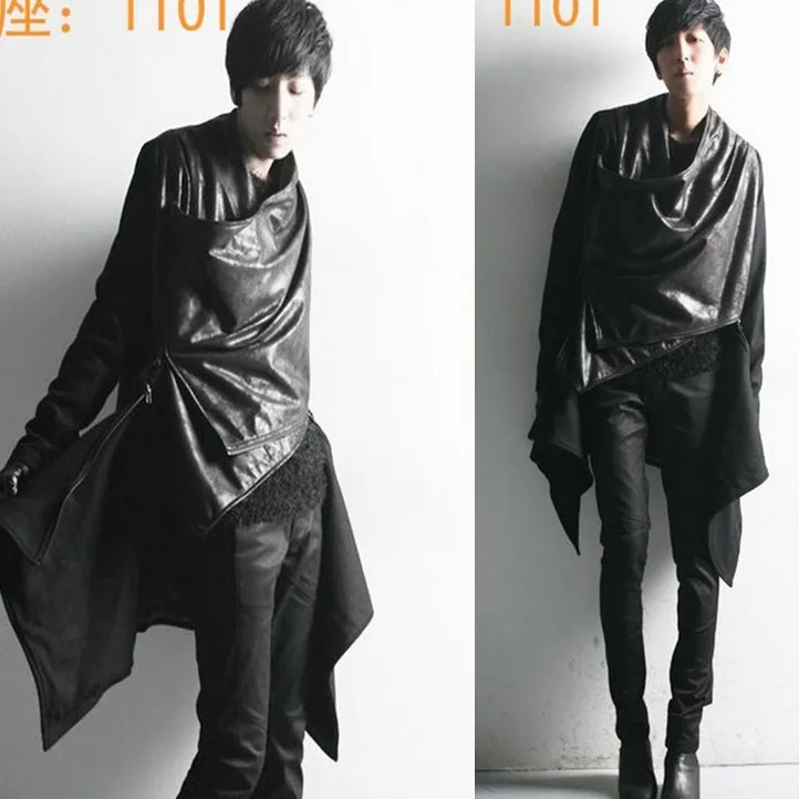 New arrival winter 2018 men's clothing british style personality loose outerwear color block male medium-long decoration trench
New arrival winter 2018 men's clothing british style personality loose outerwear color block male medium-long decoration trench