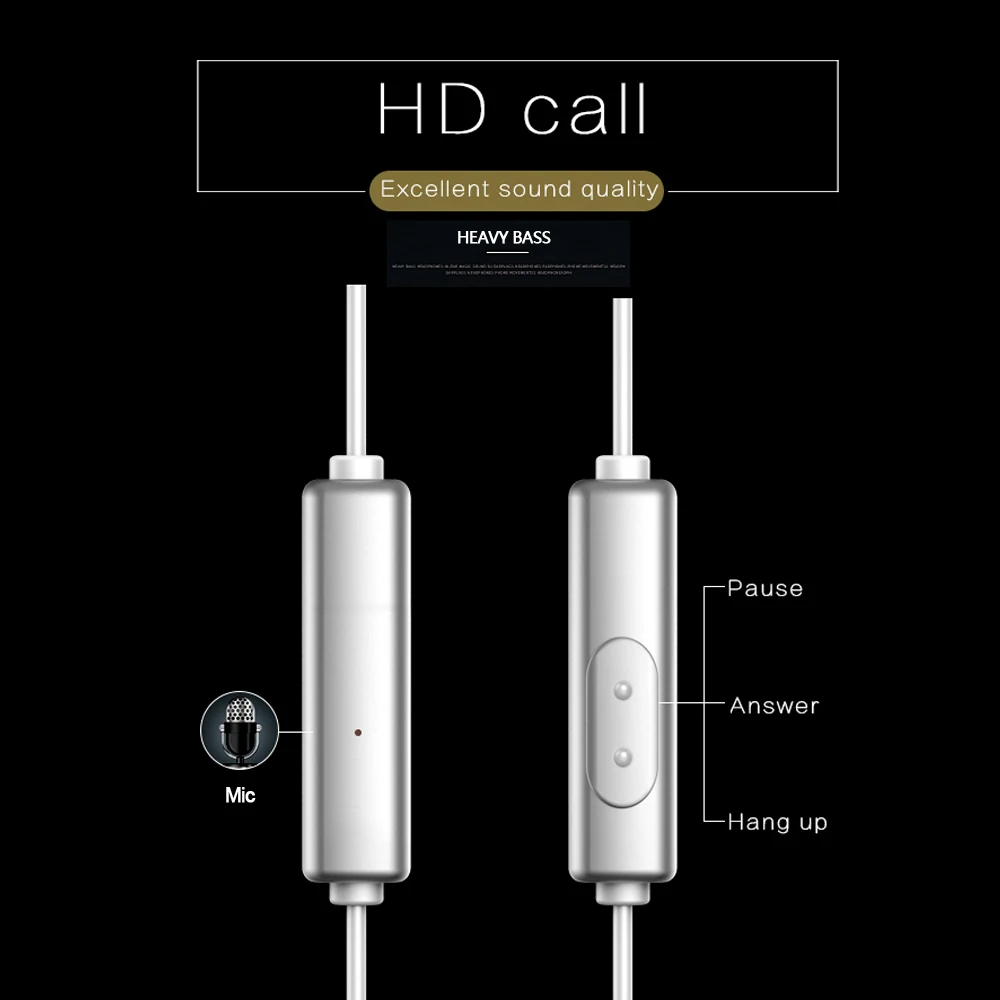 USB Type-C наушники-вкладыши проводные металлические наушники гарнитура USB-C с