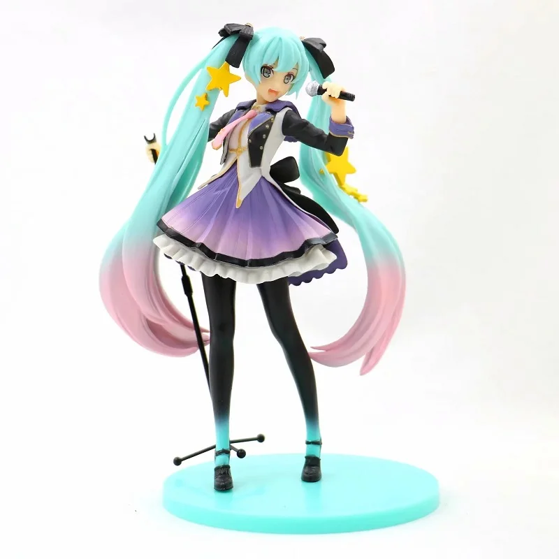 Экшн фигурки GZTZMY Hatsune Miku 10 лет ПВХ рождественский подарок для детей|Игровые и