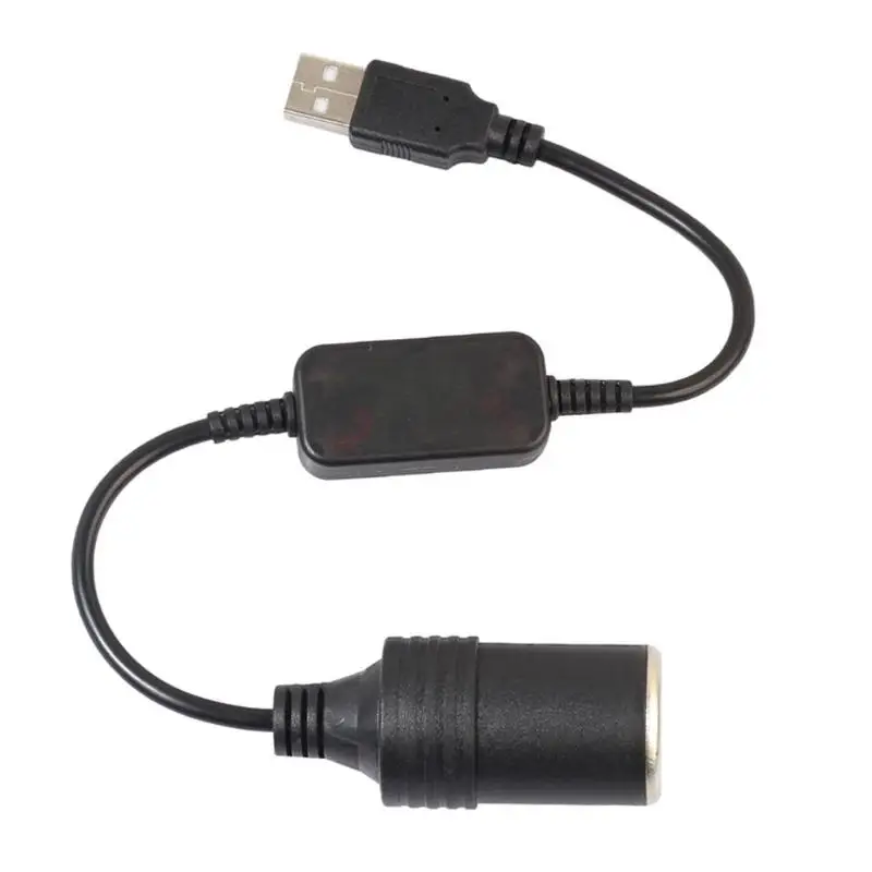 5V 2A USB в 12V 8W автомобильный прикуриватель гнездо адаптер папа Женский конвертер