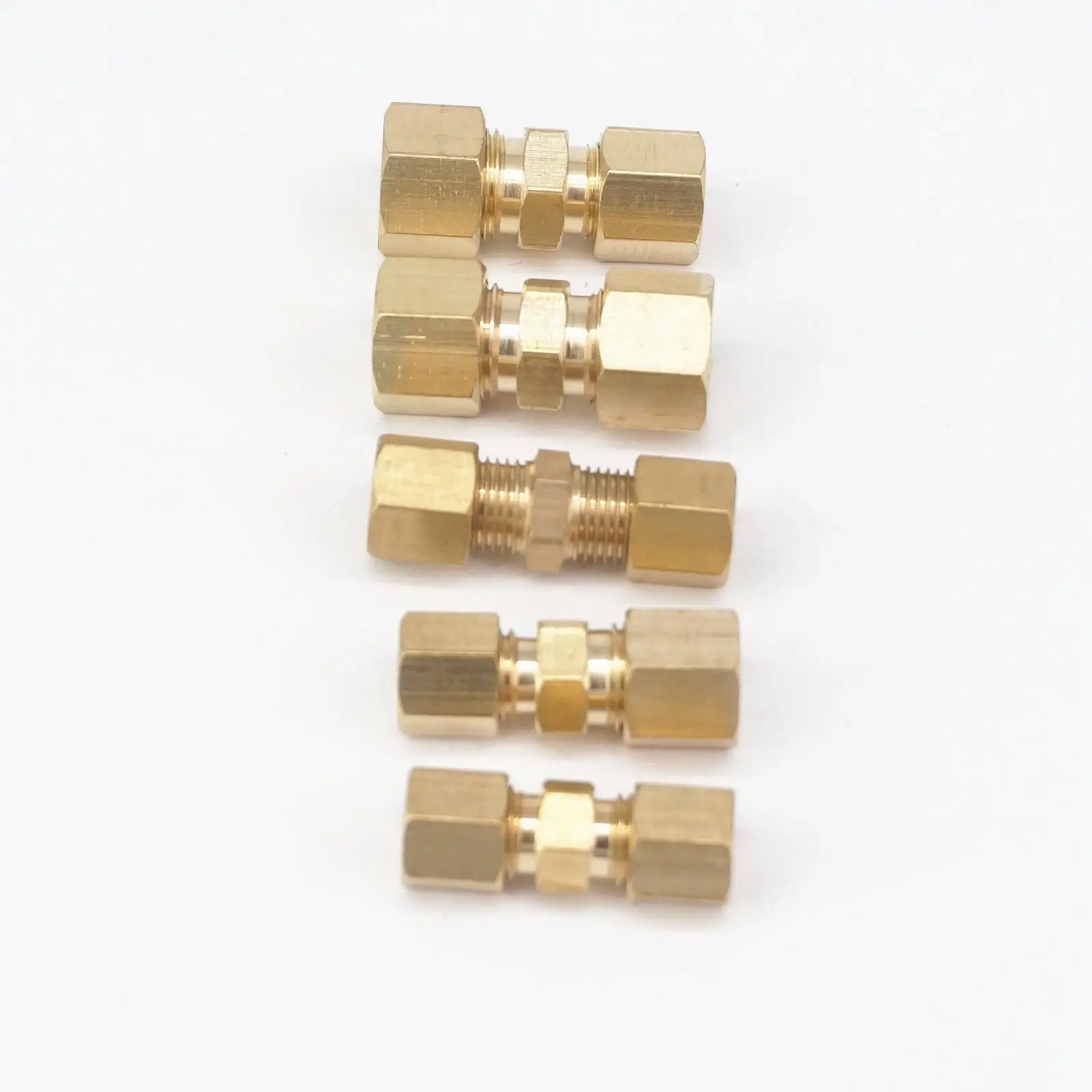 Компрессионный фитинг подходит для трубки O.D 1/8 "3/16" 1/4 "3/8" 5/16 "1/2" 5/8
