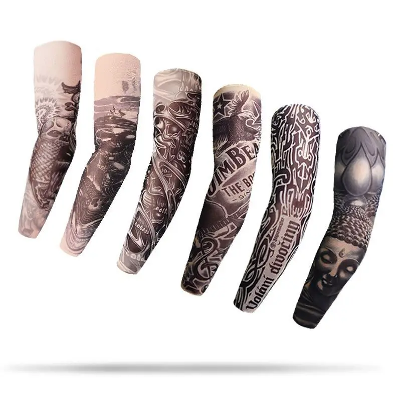 1 piece Flower arm Tattoo sunscreen sleeves 3D stereo cutting seamless high Elastic Outdoor riding ice arm sleeves cover tattoos
1 piece Flower arm Tattoo sunscreen sleeves 3D stereo cutting seamless high Elastic Outdoor riding ice arm sleeves cover tattoos
