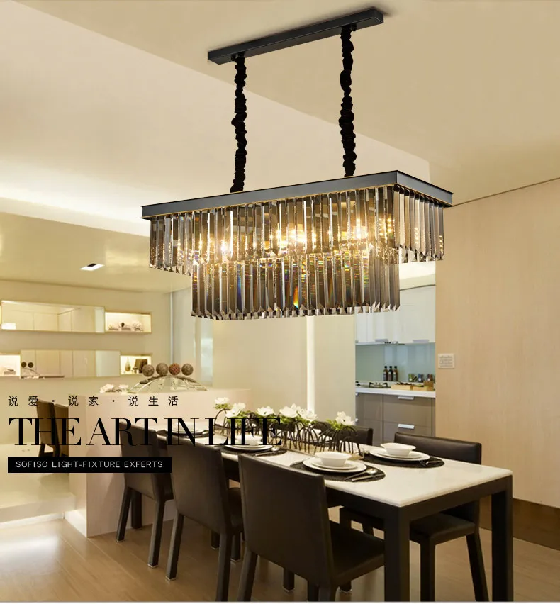 Square Retro Black American Crystal Pendant Light Black For Dining Room Restaurant Bedroom Study Room Living Room LED E14 bulbs
Square Retro Black American Crystal Pendant Light Black For Dining Room Restaurant Bedroom Study Room Living Room LED E14 bulbs