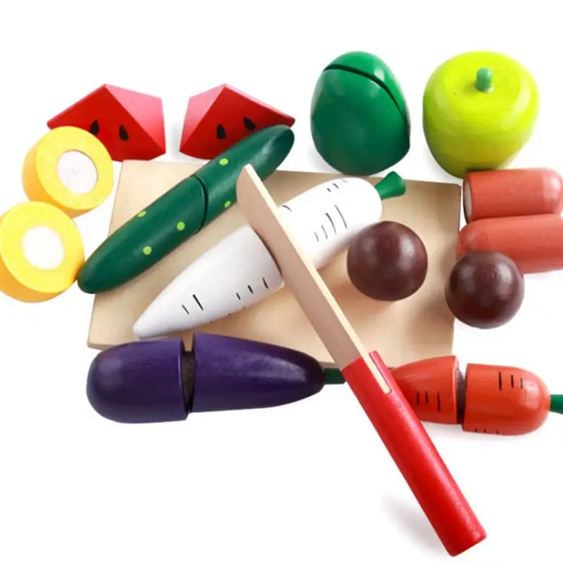 Wooden Kitchen Toys Cutting Fruit Vegetable Play Miniature Food Kids Wooden Baby Early Education Food Toys Education Gifts
Wooden Kitchen Toys Cutting Fruit Vegetable Play Miniature Food Kids Wooden Baby Early Education Food Toys Education Gifts