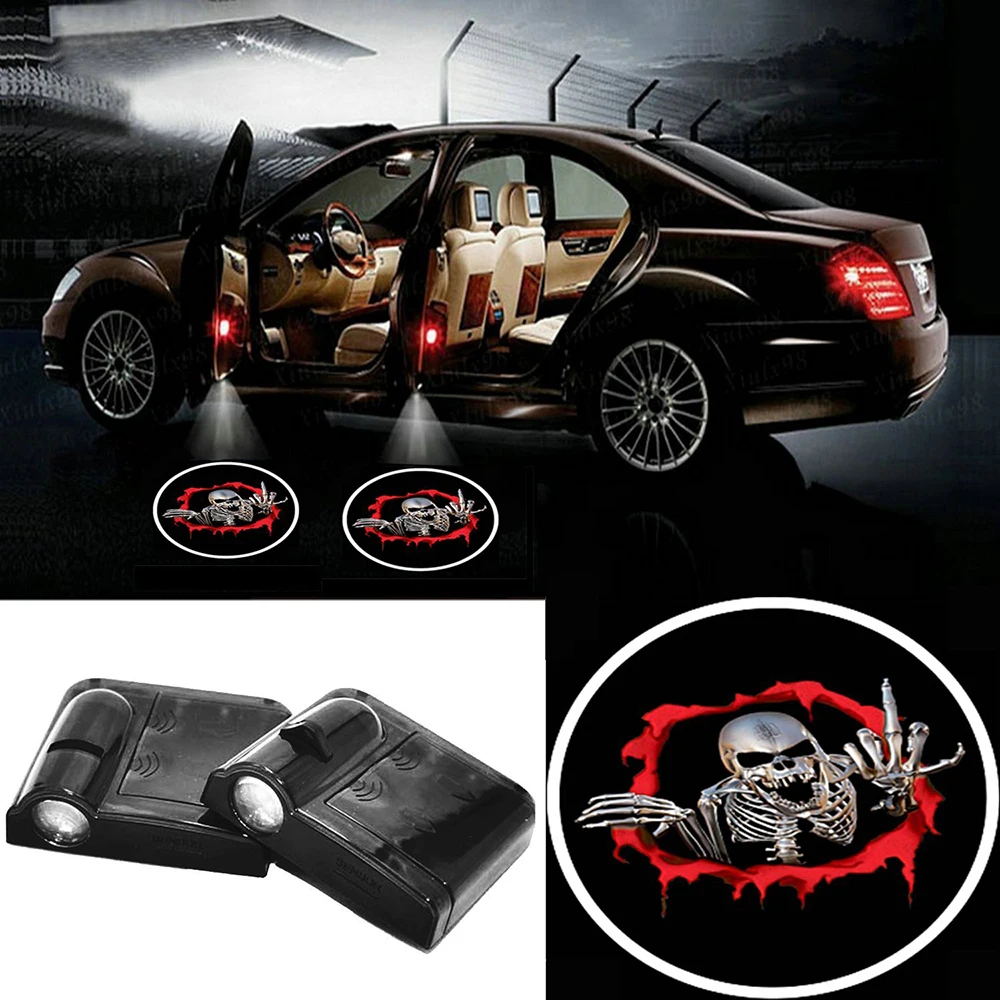 2PCS Wireless Car Door Welcome Light LED Logo Projector Laser Decorative Lamp Accessories for Ford Volkswage Toyota Audi Mazda
2PCS Wireless Car Door Welcome Light LED Logo Projector Laser Decorative Lamp Accessories for Ford Volkswage Toyota Audi Mazda