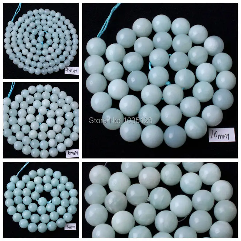 High Quality Natural Light Blue Amazonite Round 4/6/8/10/12mm Necklace Bracelet Jewelry Gems Loose Beads Strand 15 Inch wj67
High Quality Natural Light Blue Amazonite Round 4/6/8/10/12mm Necklace Bracelet Jewelry Gems Loose Beads Strand 15 Inch wj67