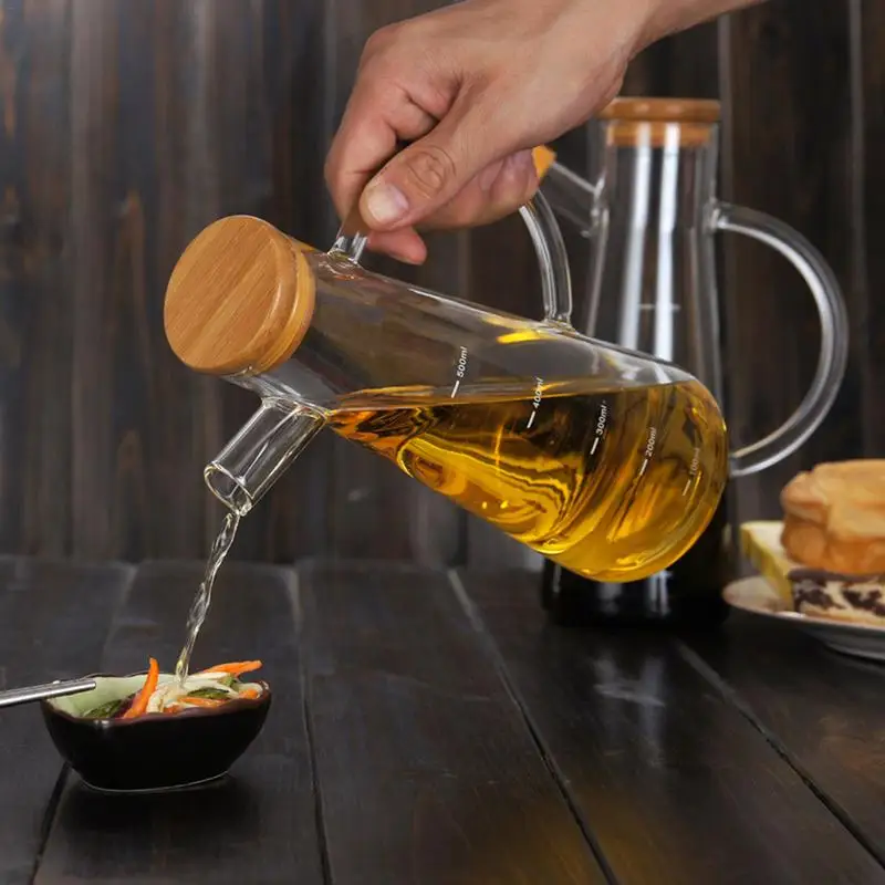 Transparent High Glass Borosilicate Heat Resistant Glass Oil Pots Kitchen Supplies Bottles Soy Condiments Sauce Vinegar Bottles
Transparent High Glass Borosilicate Heat Resistant Glass Oil Pots Kitchen Supplies Bottles Soy Condiments Sauce Vinegar Bottles