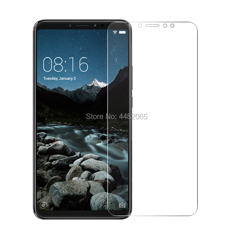Переднее закаленное стекло 2.5D 0 26 мм 9H для Xiaomi Mi Max 3 Защитная пленка экрана max3 2018