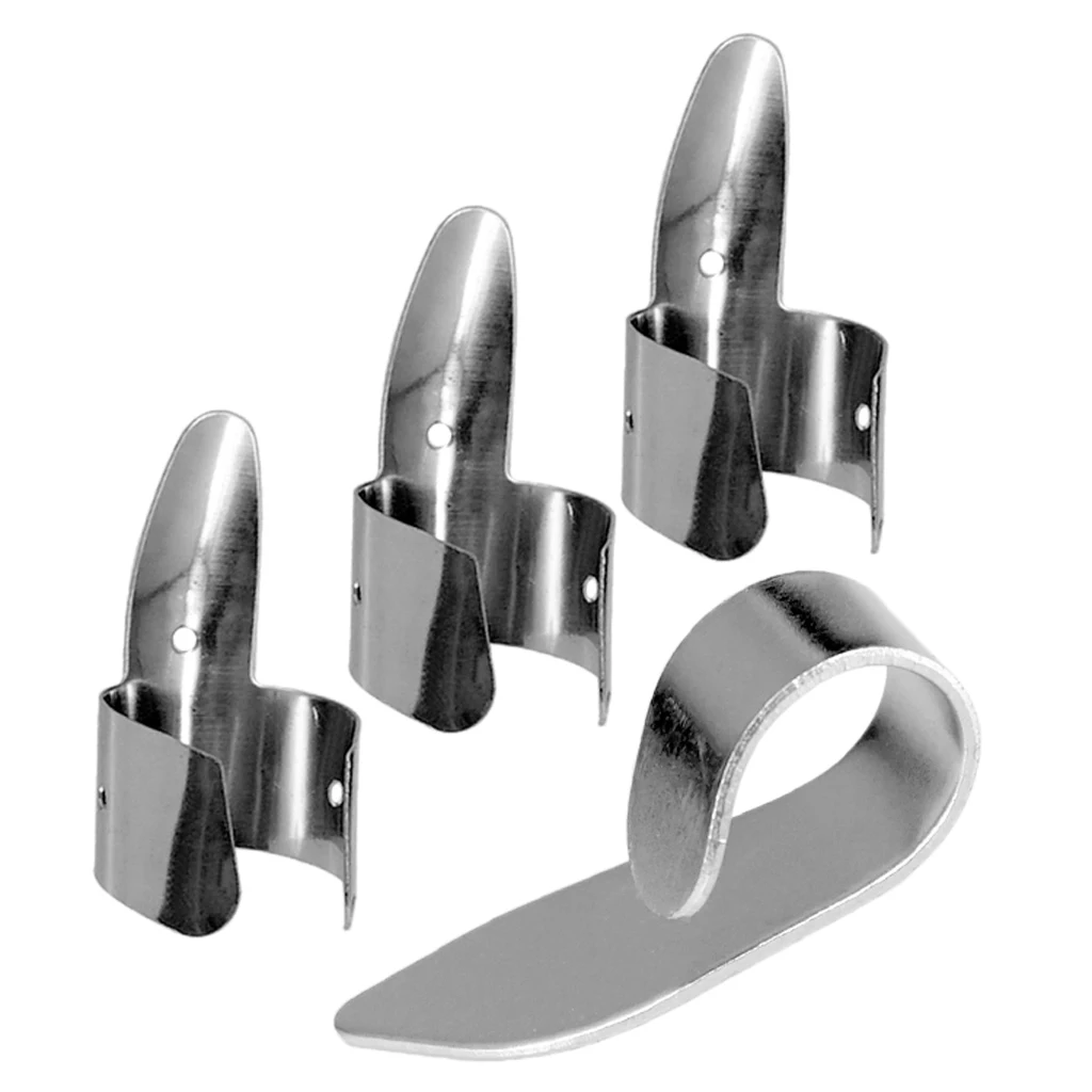 Metal Durable Lightweight Ukulele Guitar Thumb Picks Finger Picks Plectrum for Guitar Parts
Metal Durable Lightweight Ukulele Guitar Thumb Picks Finger Picks Plectrum for Guitar Parts