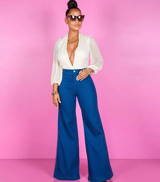 2019 High Waist Jeans Women Denim Hole Ripped Jean Women Casual Stretch Boyfriend Loose Sexy Flare Pants Plus Size
2019 High Waist Jeans Women Denim Hole Ripped Jean Women Casual Stretch Boyfriend Loose Sexy Flare Pants Plus Size