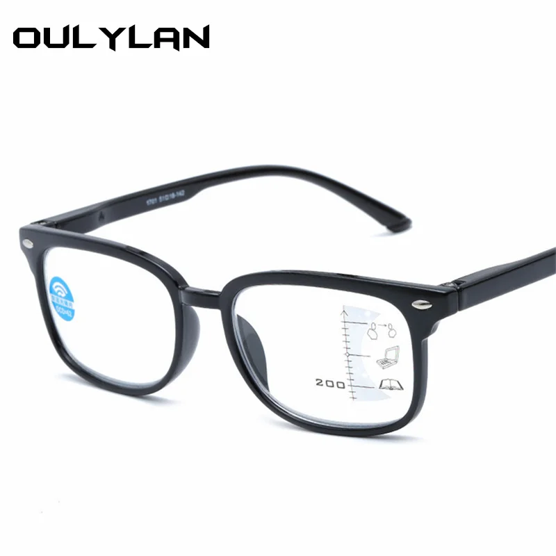 Oulylan Anti-blue light Reading Glasses Women Men Progressive Multifocal Hyperopia Glasses Presbyopia Eyeglasses Diopter +2.5
Oulylan Anti-blue light Reading Glasses Women Men Progressive Multifocal Hyperopia Glasses Presbyopia Eyeglasses Diopter +2.5