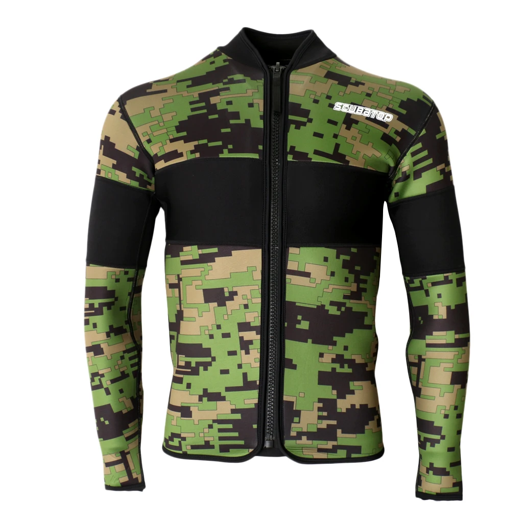 Fashion Cool Wetsuits Jacket 2.5mm Neoprene Long Sleeve Wetsuit Top For Swimming Snorkeling Surfing Kayaking
Fashion Cool Wetsuits Jacket 2.5mm Neoprene Long Sleeve Wetsuit Top For Swimming Snorkeling Surfing Kayaking